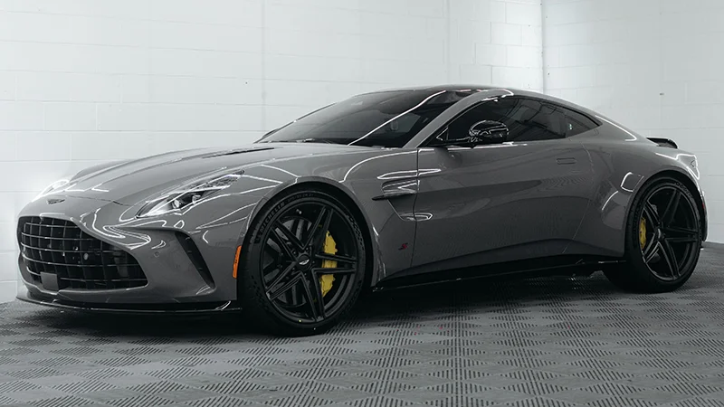 Aston Martin with full body gloss PPF — Hussle PPF Studio Los Angeles